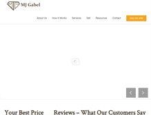 Tablet Screenshot of mjgabel.com